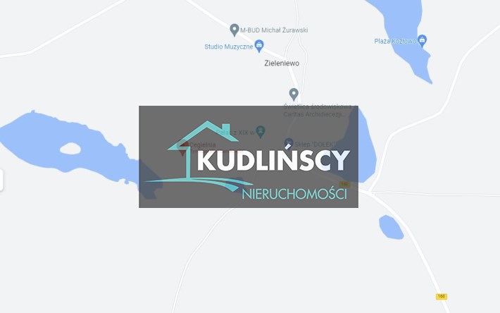 mapa  Nieruchomość Płąwno sprzedaż